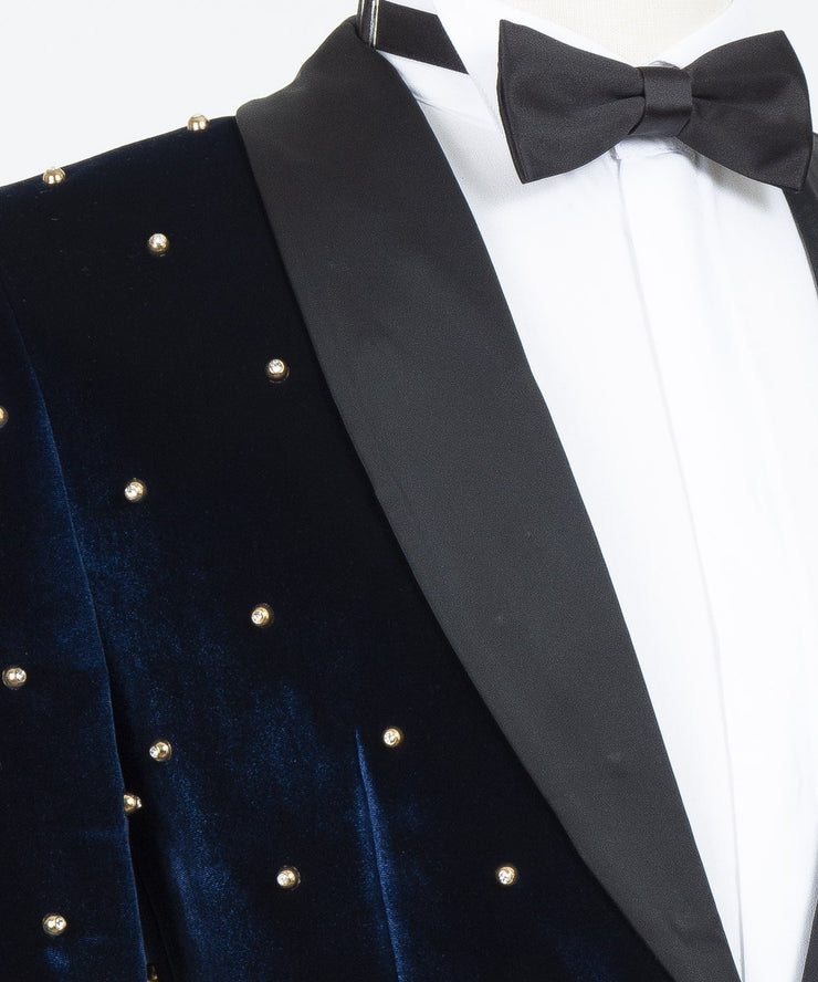 Diamond Velour 2 Piece Tuxedo