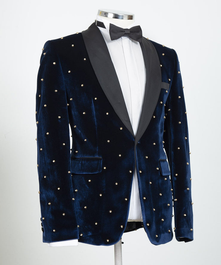 Diamond Velour 2 Piece Tuxedo